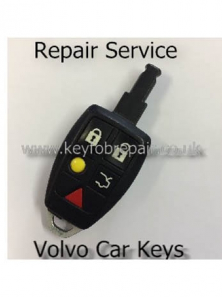 Volvo 5 Button Remote Key fob Repair for S40 V40 S70 C70 V70 Etc